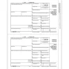 ComplyRight 2024 1099-INT Tax Form, 1-Part, 2-Up, Copy C, 50/Pack (512250)