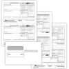 ComplyRight 2024 W-2 Tax Form Envelopes/Recipient Copy Only, 5-Part, 2-Up, Copy B, C/2, D/1, 50/Pack (5648E)