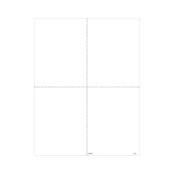 ComplyRight 2024 W-2 Tax Form, 4-Part, 4-Up, 50/Pack (522150)