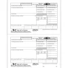 ComplyRight 2024 W-2 Tax Form, 1-Part, 2-Up, Employee Copy B, 50/Pack (520250)