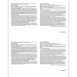 ComplyRight 2024 W-2 Tax Form, 1-Part, 2-Up, Employee Copy B, 50/Pack (520250)