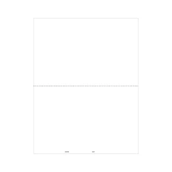 ComplyRight 2024 W-2 Tax Form, 1-Part, 2-Up, 50/Pack (520750)