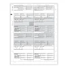 ComplyRight 2024 W-2 Tax Form, 1-Part, 4-Up, Copy B, C, 2, or Extra, 500/Pack (PS1287)