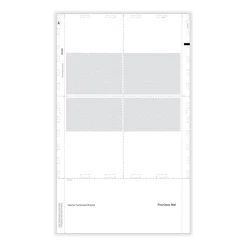 ComplyRight 2024 W-2 Tax Form, 1-Part, 4-Up, Copy B, C, 500/Pack (PS1289)
