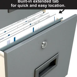 ComplyRight Concealed Cover Confidential Employee Record Folder, Pack of 25 (A0653)