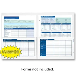 ComplyRight™ Confidential Employee Payroll Records Folder, Pack of 25 (A2317)