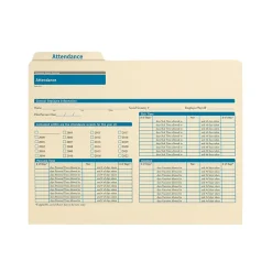 ComplyRight Employee Attendance Records Organizer, Pack of 25 (A0308)