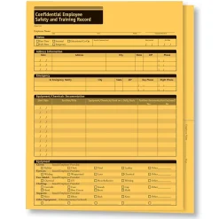 ComplyRight™ Employee Safety and Training Records Folder, Pack of 25 (A2210)