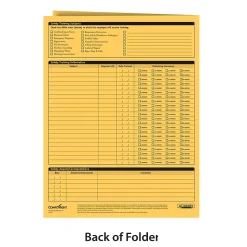 ComplyRight™ Employee Safety and Training Records Folder, Pack of 25 (A2210)