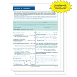 ComplyRight™ New Mexico Job Application, Pack of 50 (A2179NM)