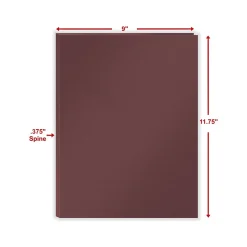 ComplyRight 1-Pocket Tax Presentation Folder, Burgundy, 50/Pack (PBF24)