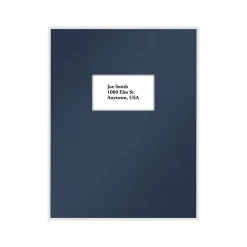 ComplyRight Single-Window Tax Presentation Folder, Navy Blue, 50/Pack (PNW22)
