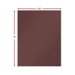 ComplyRight Tax Presentation Folder, Burgundy, 50/Pack (PBR24)