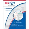 ComplyRight TaxRight 2024 1099-MISC Tax Form Tax Form Set with Envelopes, 4-Part, 50/Pack (SC6103E)
