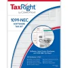 ComplyRight TaxRight 2024 1099-NEC Tax Form Tax Forms, Envelopes, TipSheet & Software, 4-Part, 25/Pack (NECSC6103ES25)