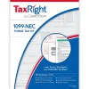 ComplyRight TaxRight 2024 1099-NEC Tax Form Tax Forms, Envelopes & TipSheet, 4-Part, 25/Pack (NECSC6103E25)