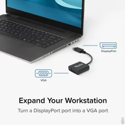 Comprehensive DPM-VGAF DisplayPort/VGA Audio/Video Cable