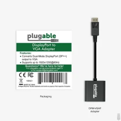 Comprehensive DPM-VGAF DisplayPort/VGA Audio/Video Cable