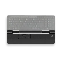 Contour Design RollerMouse Pro Vegan Leather Slim Wrist Rest, Wireless, Black (CDRMPRO10110)