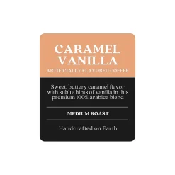Copper Moon Caramel Vanilla Ground Coffee, Medium Roast, 12 oz. (205339)
