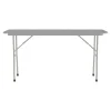 Correll Folding Table, 72" x 18", Gray (CF1872TF-15)