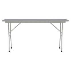 Correll Folding Table, 72" x 18", Gray (CF1872TF-15)