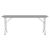 Correll Folding Table, 72" x 24", Gray (CF2472TF-15)