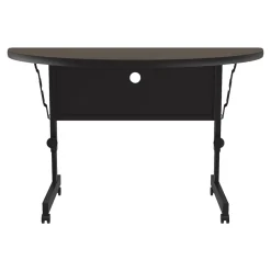 Correll Folding Table, 48" x 24", Walnut (FT2448TFHR-01)