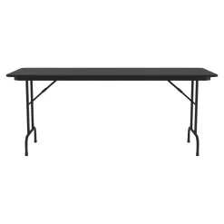 Correll Folding Table, 60" x 30", Black (CF3060TF-07)