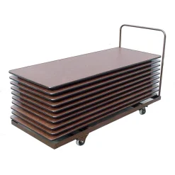 Correll Folding Table Truck in Brown (T3072A)