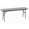 Correll 96-inch Metal, Particle Board & Laminate Seminar Table, Gray Granite