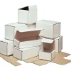 Corrugated Mailers , 6" x 3 5/8" x 2", White, 50/Bundle (MLRBC)