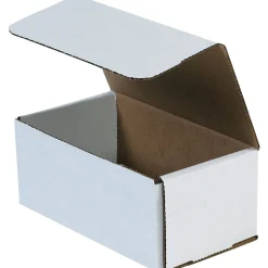Corrugated Mailers, 11" x 8" x 4", White, 50/Bundle (MLR1184)
