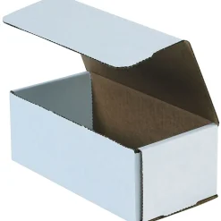 Corrugated Mailers, 12" x 5" x 4", White, 50/Bundle (M1254)