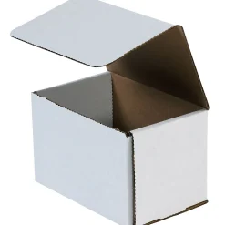 Corrugated Mailers, 10" x 8" x 4", White, 50/Bundle (M1084)