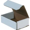 Corrugated Mailers, 10" x 8" x 2", White, 50/Bundle (M1082)