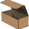 Corrugated Mailers, 10" x 4" x 3", Kraft, 50/Bundle (M1043K)