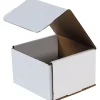 Corrugated Mailers, 7" x 7" x 4", White, 50/Bundle (M774)
