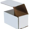 Corrugated Mailers, 9" x 6" x 6", White, 50/Bundle (M966)