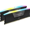 Corsair VENGEANCE RGB 32GB (2 x 16GB) DDR5 DIMM 288-pin Gaming DRAM Memory Kit (CMH32GX5M2B6000C40)
