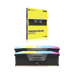 Corsair VENGEANCE RGB 32GB (2 x 16GB) DDR5 DIMM 288-pin Gaming DRAM Memory Kit (CMH32GX5M2B6000C40)