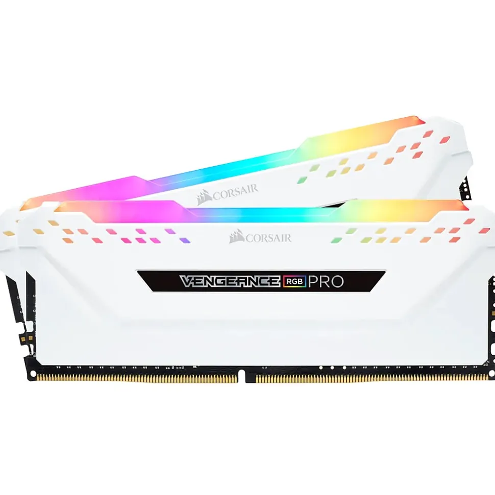 Corsair VENGEANCE RGB PRO 16GB (2 x 8GB) DDR4 DIMM-288 pin Desktop Memory Kit (CMW16GX4M2C3200C16W)
