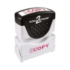 Cosco Accu-Stamp 2 Pre-Inked Stamp, "COPY", Red Ink (COS035594)