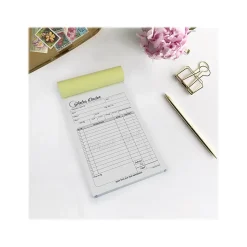 Cosco Artistic 2-Part Carbonless Sales Orders, 4.25