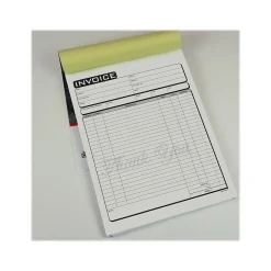 Cosco Business 2-Part Carbonless Invoices, 8.5