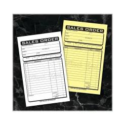 Cosco Business 2-Part Carbonless Sales Orders, 4.25" x 7.25", 50 Sets/Book (074017)