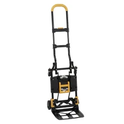 Cosco Convertible Hand Truck, 300 lb. Capacity, Black/Yellow (12225YGB1E)