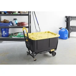 Cosco Convertible Hand Truck, 300 lb. Capacity, Black/Yellow (12225YGB1E)