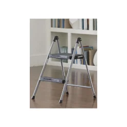 Cosco Folding Step Stool, 2-Step, 200 lb Capacity, 16.9