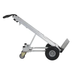 Cosco 4-in-1 Folding Series Convertible Hand Truck, 1000 lb. Capacity, Silver/Black (12323ASB1E)